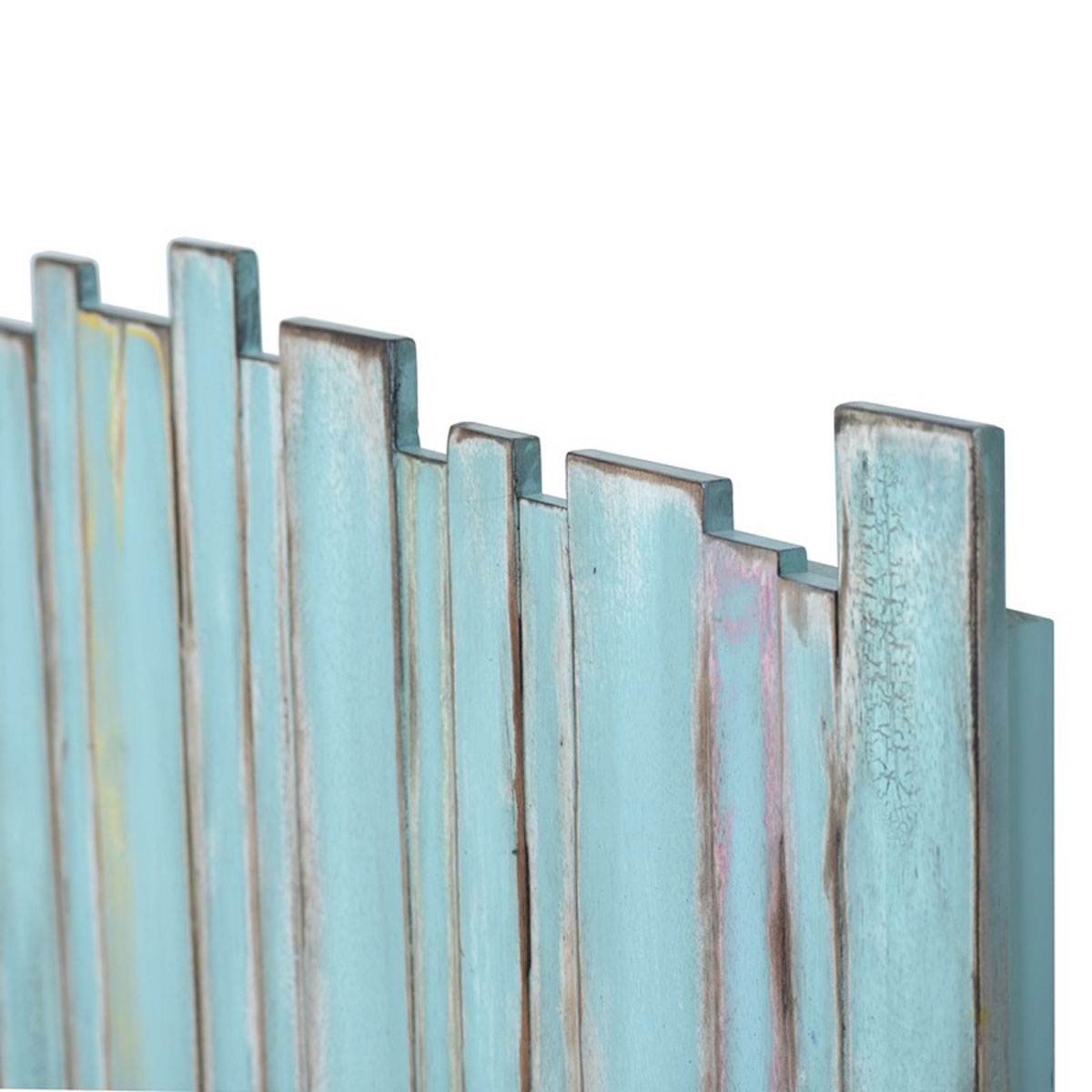 Picture of PICKET FENCE BLEU QN HEADBOARD