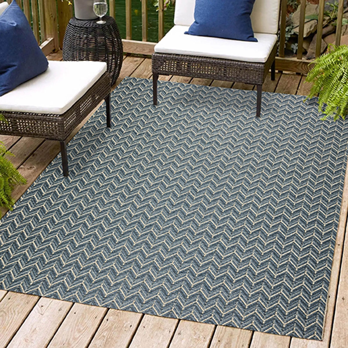 Picture of BALI 1 DENIM 5'1 X 7'5 OUTDOOR RUG