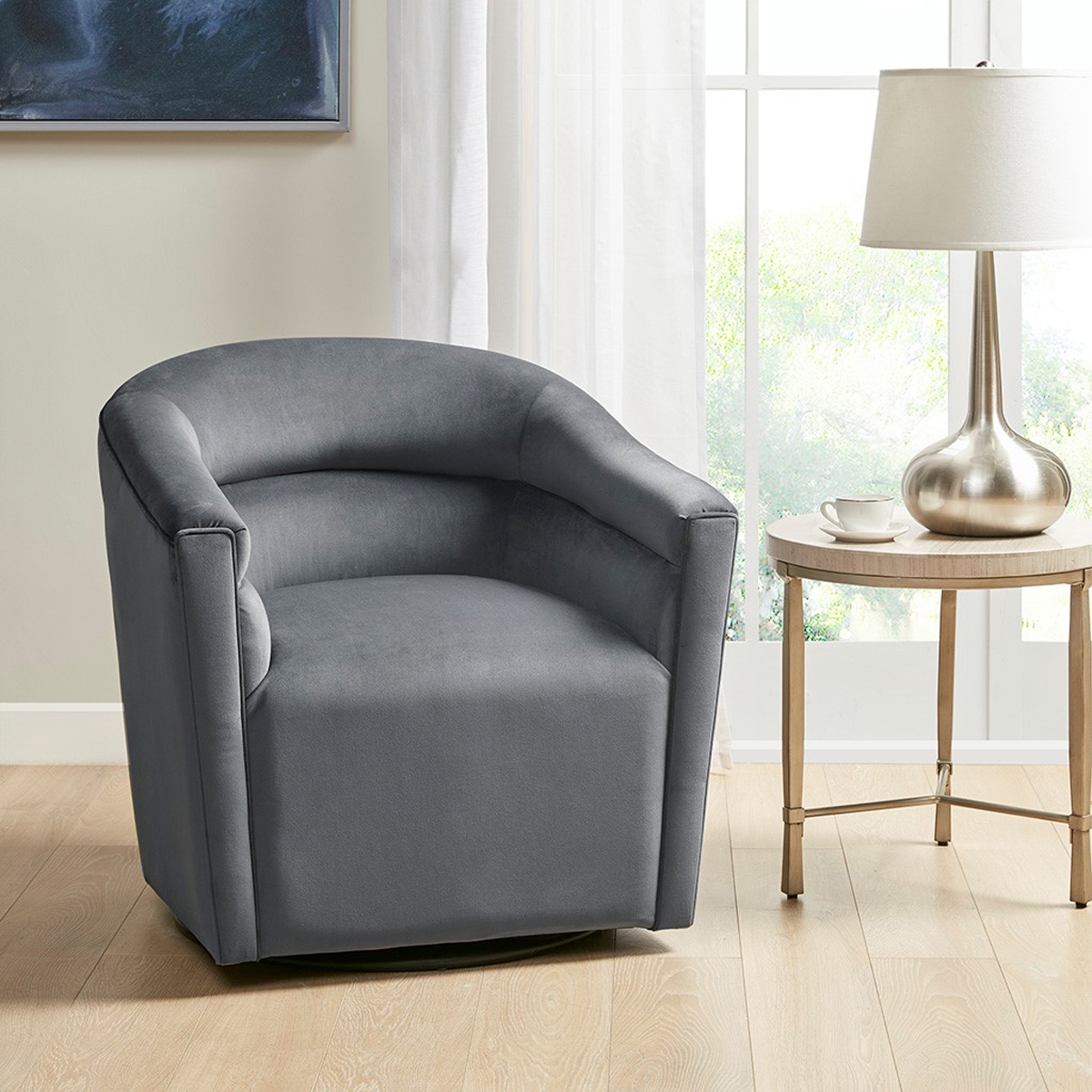 Picture of RAKERS SWIVEL CHAIR