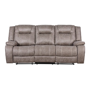 Picture of SHELTON MANUAL TAUPE SOFA