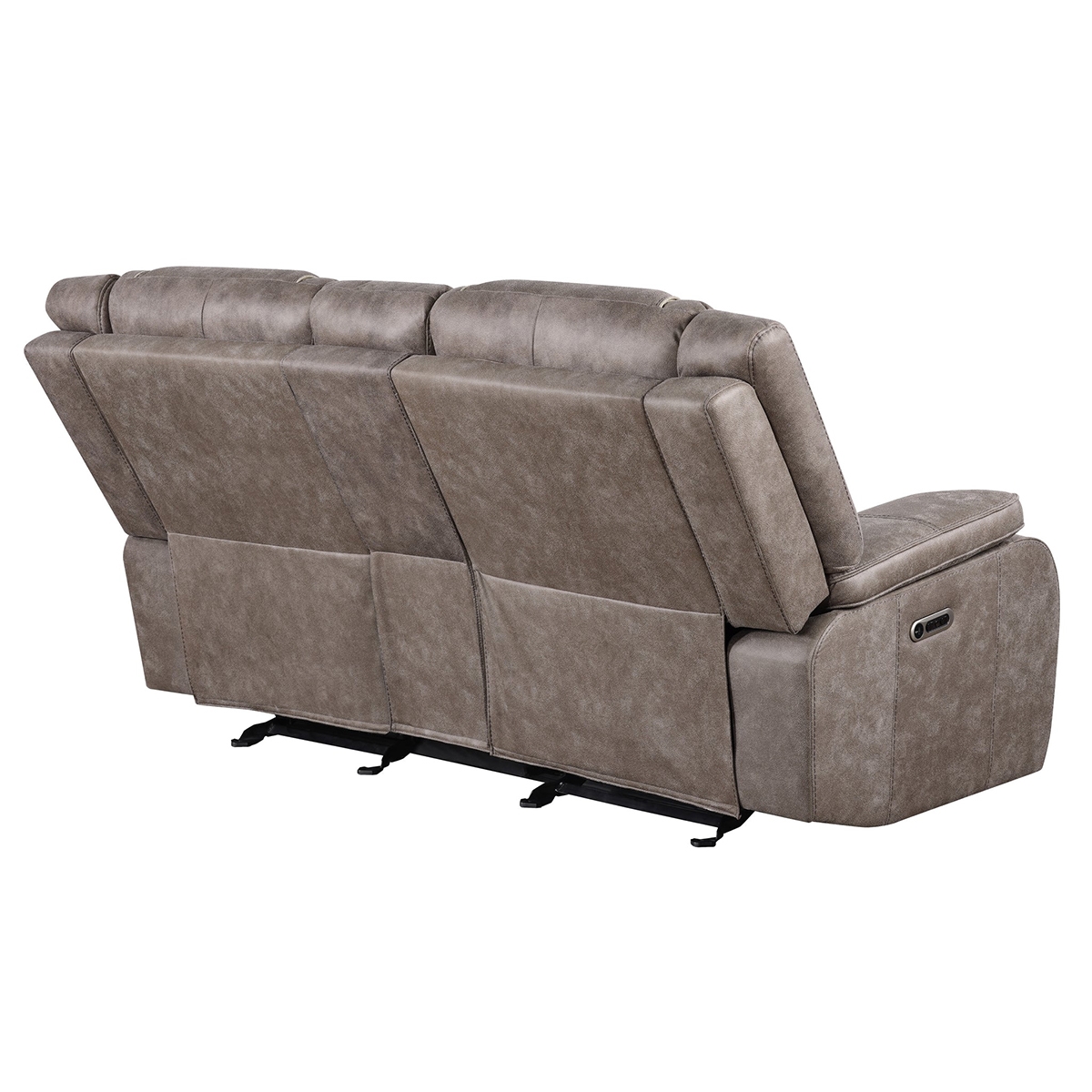 Picture of SHELTON MANUAL TAUPE LOVESEAT