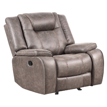 Picture of SHELTON MANUAL TAUPE RECLINER