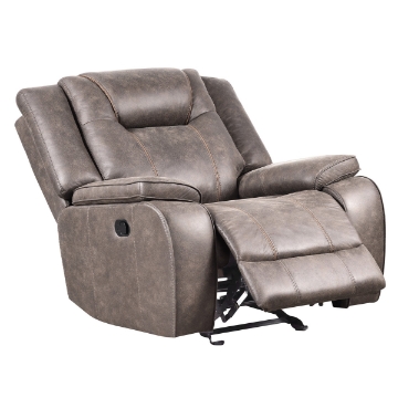 Picture of SHELTON MANUAL TAUPE RECLINER