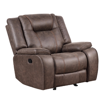 Picture of SHELTON MANUAL BROWN RECLINER