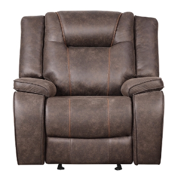 Picture of SHELTON MANUAL BROWN RECLINER