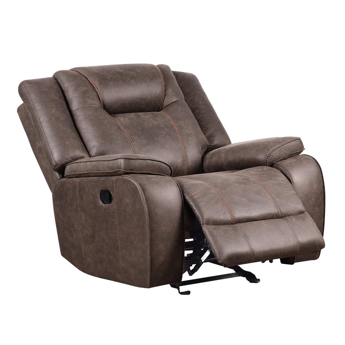 Picture of SHELTON MANUAL BROWN RECLINER