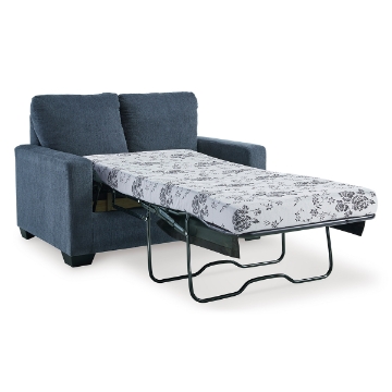 Picture of RANIER NAVY TWIN SLEEPER SOFA