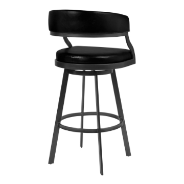 Picture of SATURN MINERAL AND BLACK 26" COUNTER STOOL