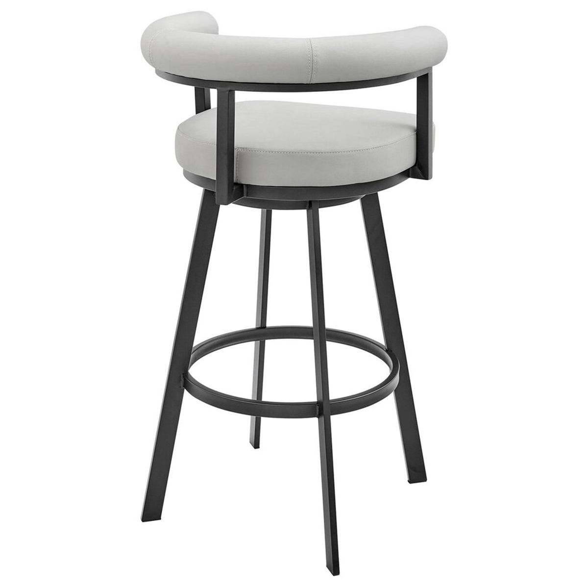 Picture of MAGNOLIA BLACK AND GREY 30" BARSTOOL