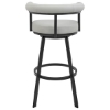 Picture of MAGNOLIA BLACK AND GREY 30" BARSTOOL