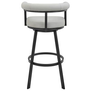 Picture of MAGNOLIA BLACK AND GREY 30" BARSTOOL