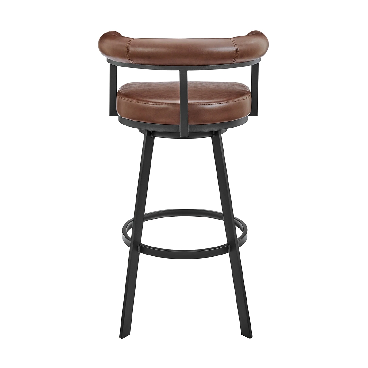 Picture of MAGNOLIA BLACK AND COFFEE 30" BARSTOOL
