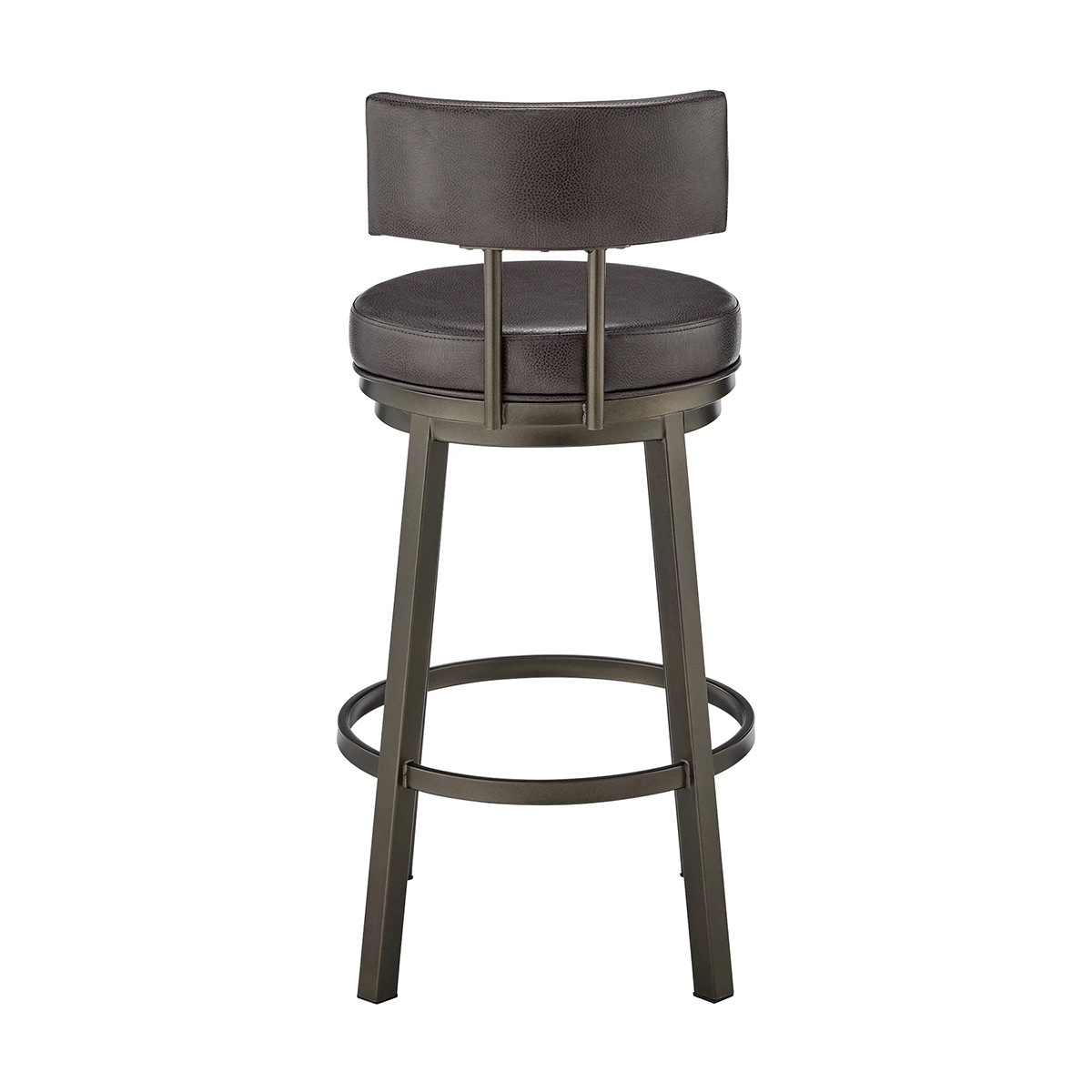 Picture of ZELDA MOCHA AND BROWN 26" COUNTER STOOL