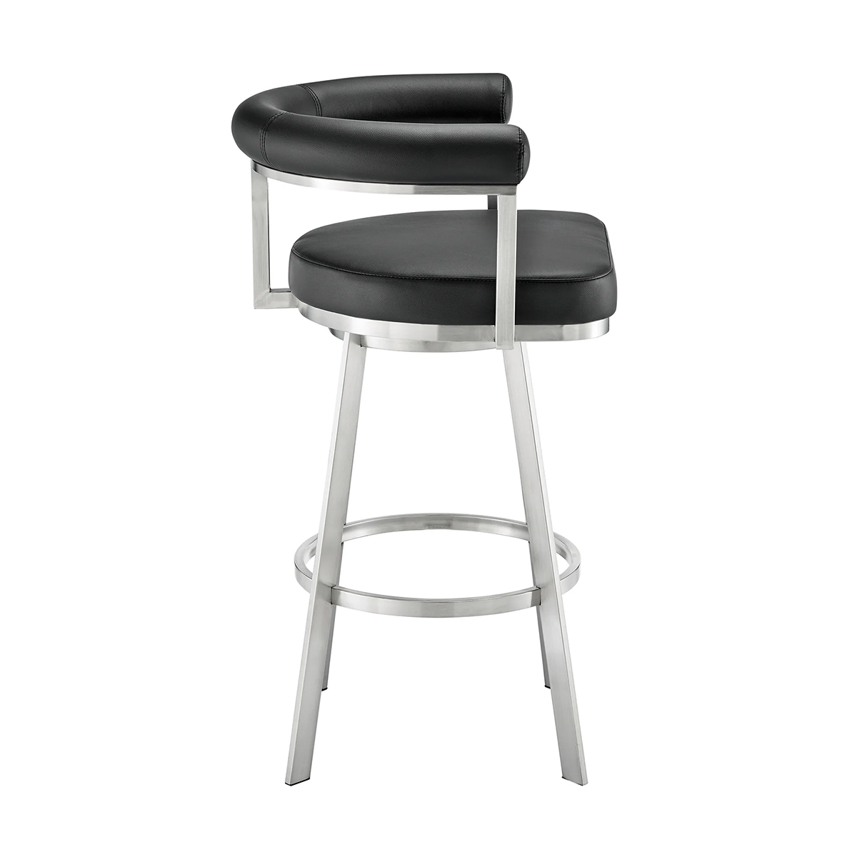Picture of MAGNOLIA STEEL AND BLACK 26" COUNTER STOOL