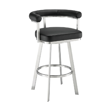 Picture of MAGNOLIA STEEL AND BLACK 30" BARSTOOL