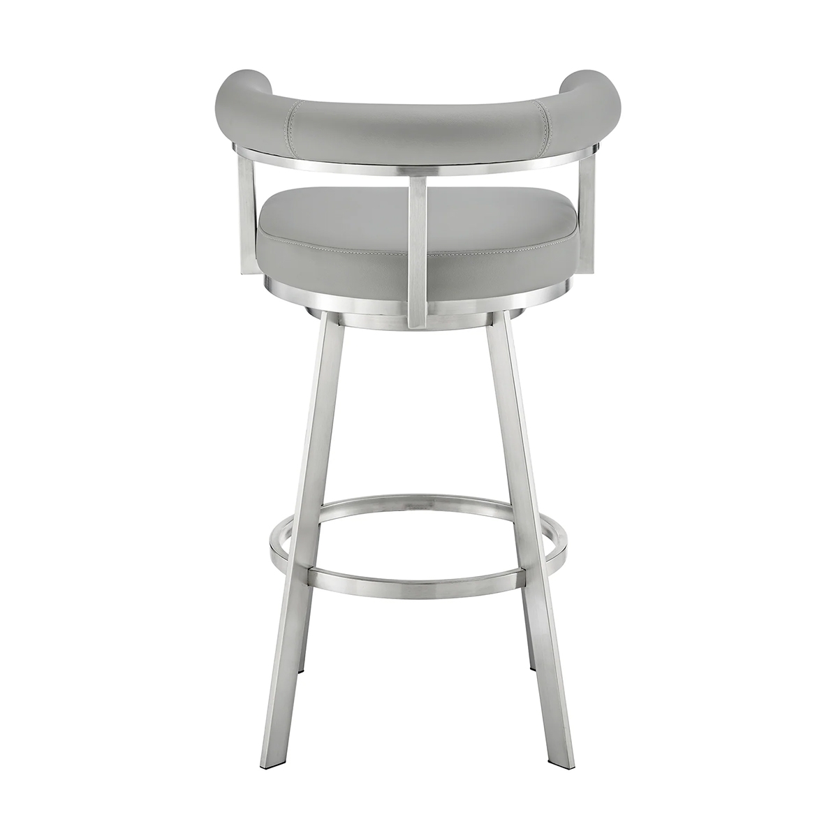 Picture of MAGNOLIA STEEL AND GREY 26" COUNTER STOOL