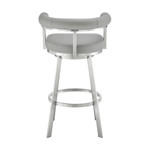 Picture of MAGNOLIA STEEL AND GREY 26" COUNTER STOOL