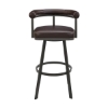 Picture of MAGNOLIA JAVA AND CHOCOLATE 30" BARSTOOL