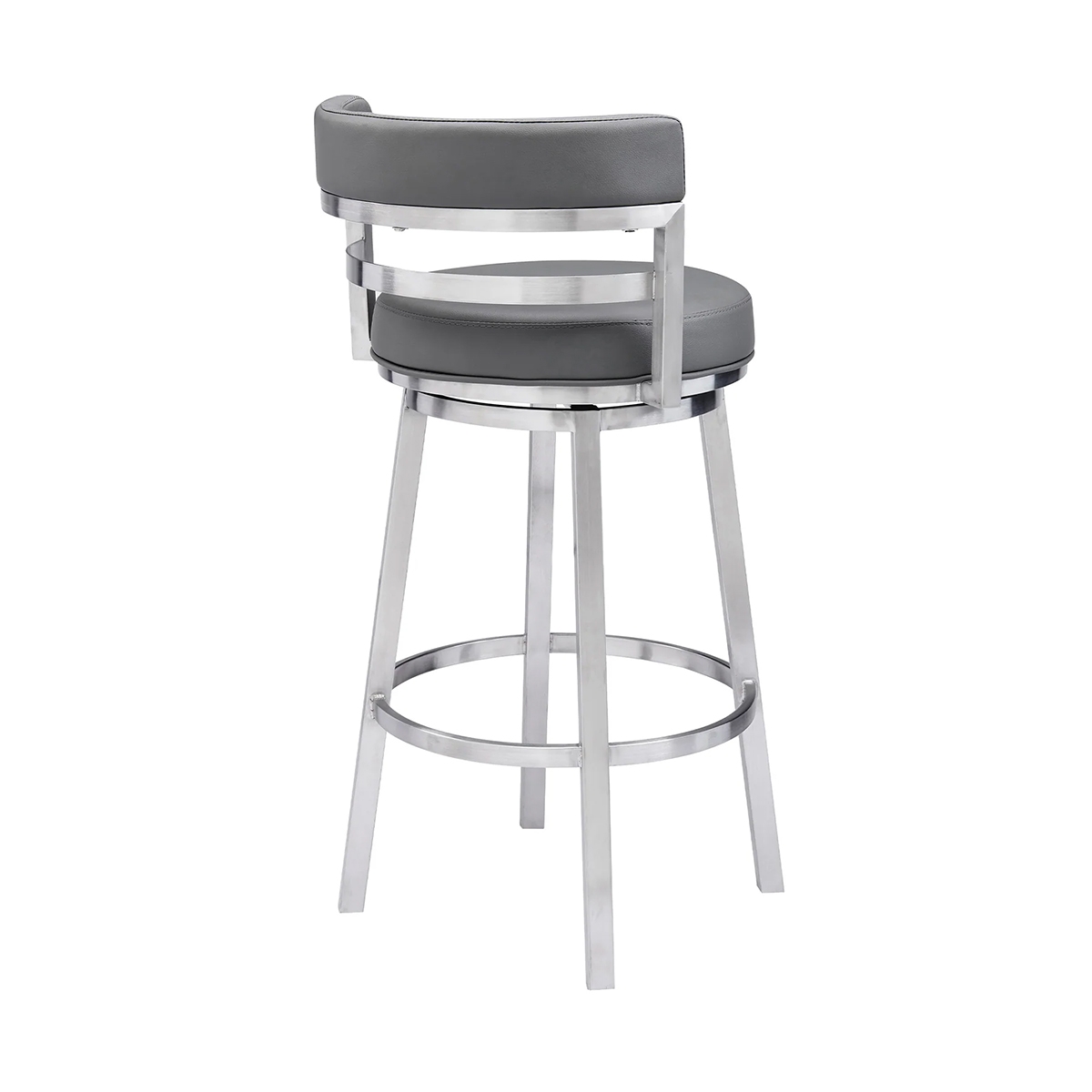 Picture of MADRID STEEL AND GREY 30" BARSTOOL