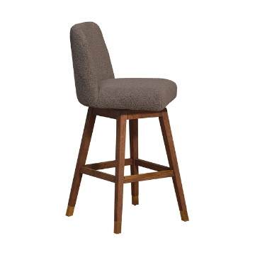 Picture of AMELIA BROWN AND TAUPE 30" BARSTOOL