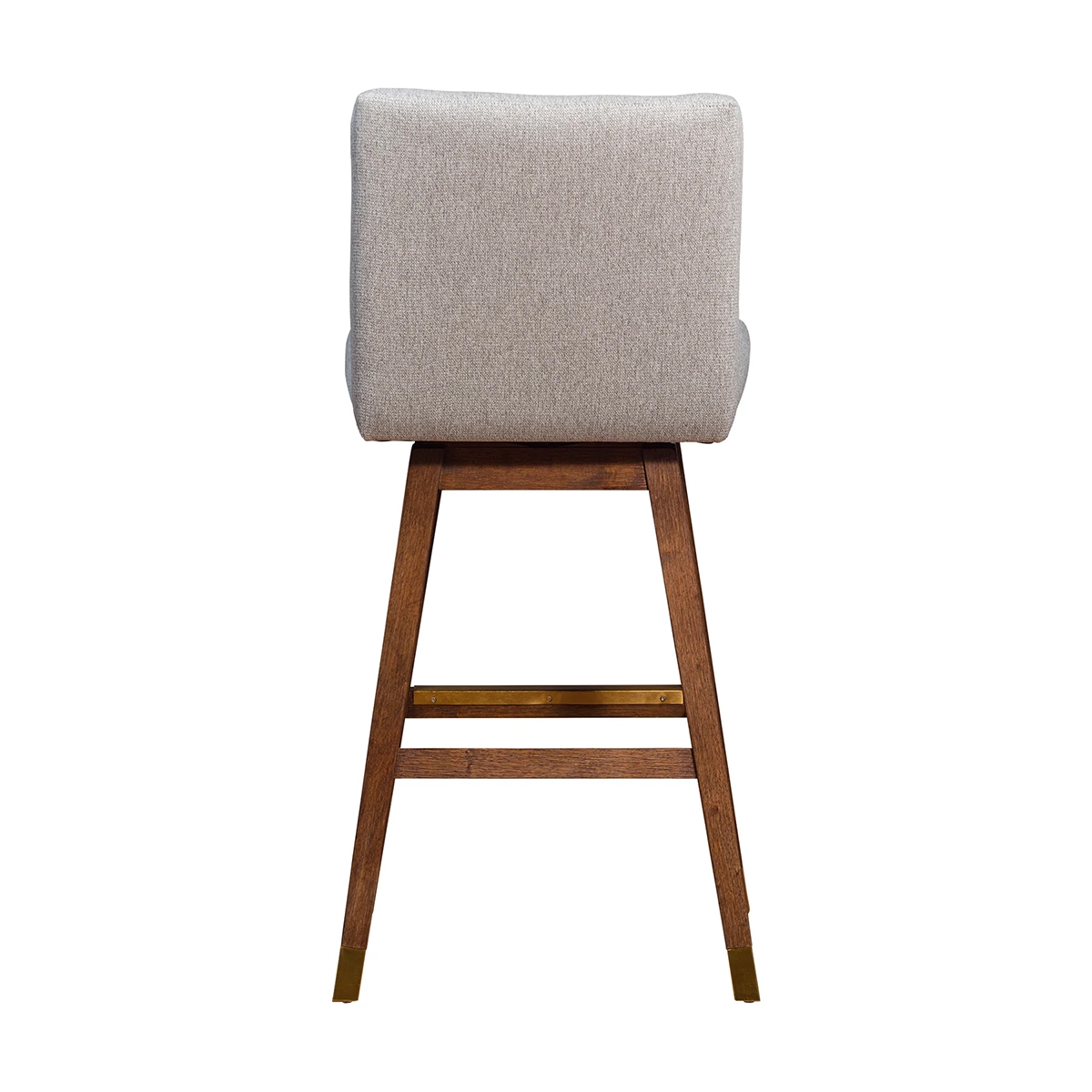 Picture of ISABELLA BROWN OAK AND TAUPE 30" BARSTOOL