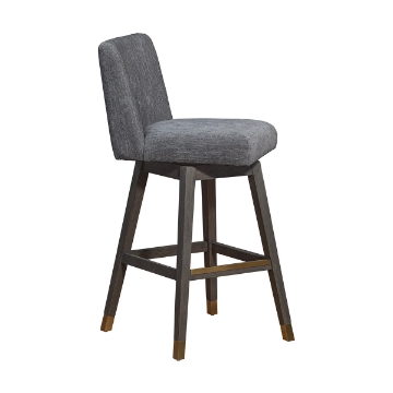 Picture of ISABELLA GREY OAK AND GREY 26" COUNTER STOOL