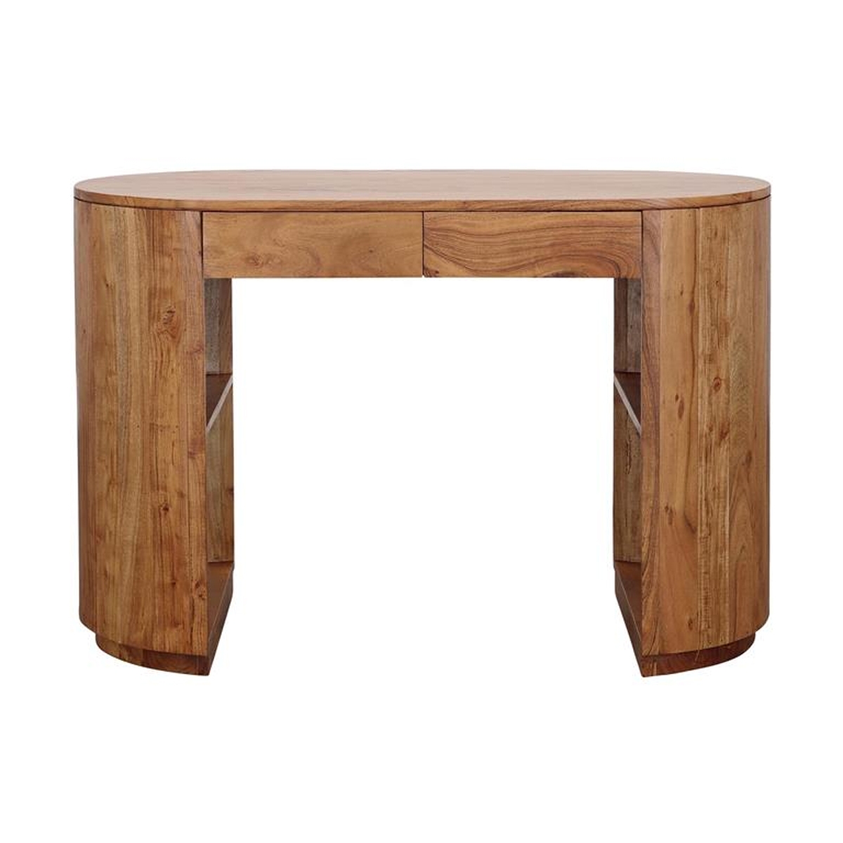 Picture of OVAL 2 DRAWER WRITING DESK