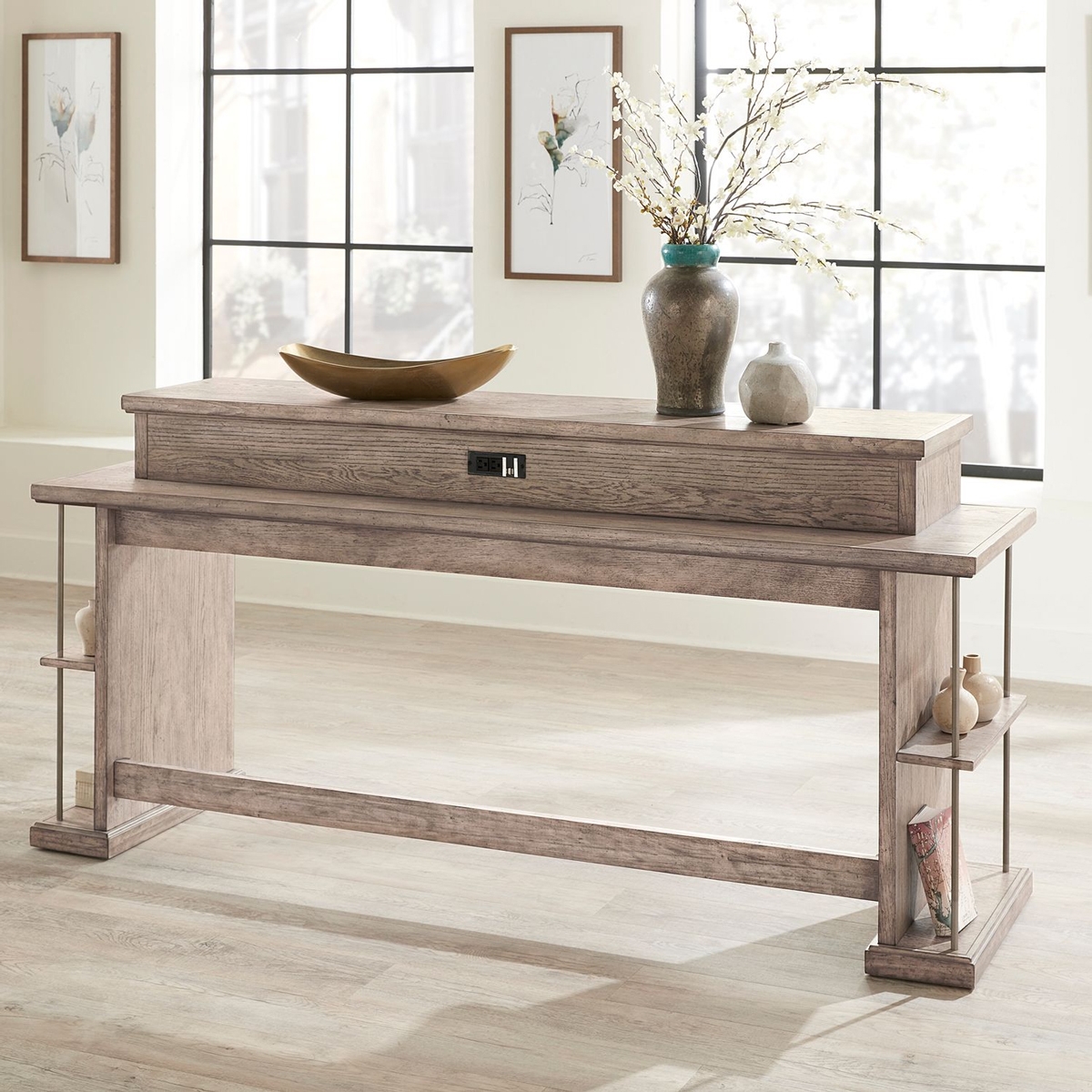 Picture of SKYLINE CONSOLE AND 3 STOOLS