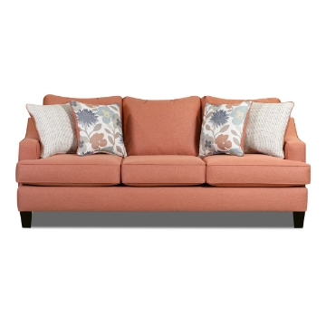 Picture of REYLAN SOFA IN CORAL