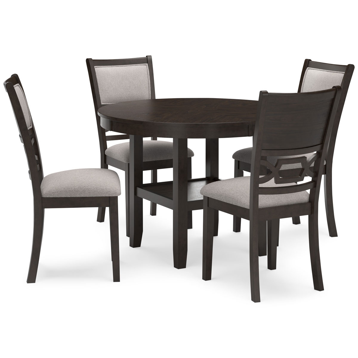 Picture of LUDWIG BROWN 5 PIECE DINING SET