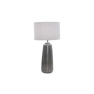 Picture of 24" DARK GRAY CERAMIC TABLE LAMP