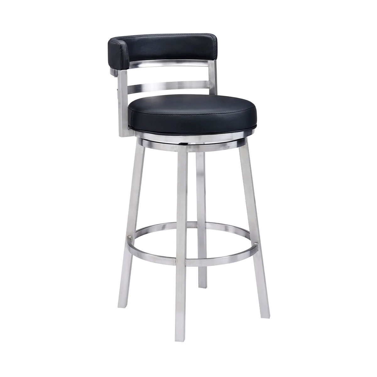 Picture of MADRID STEEL AND BLACK 30" BARSTOOL
