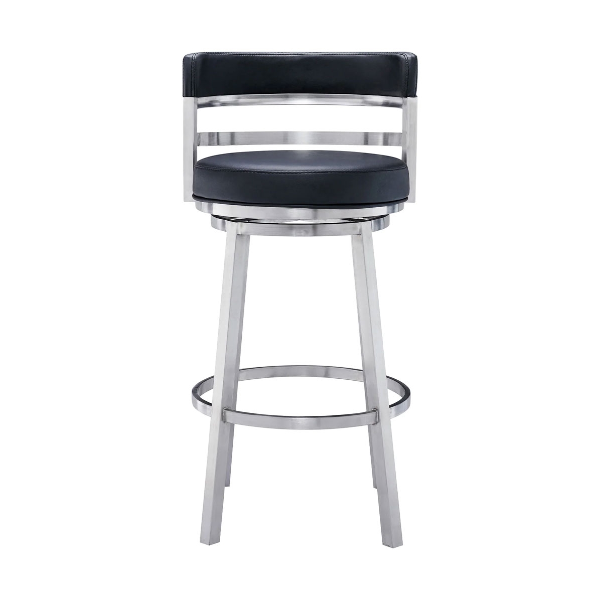 Picture of MADRID STEEL AND BLACK 30" BARSTOOL