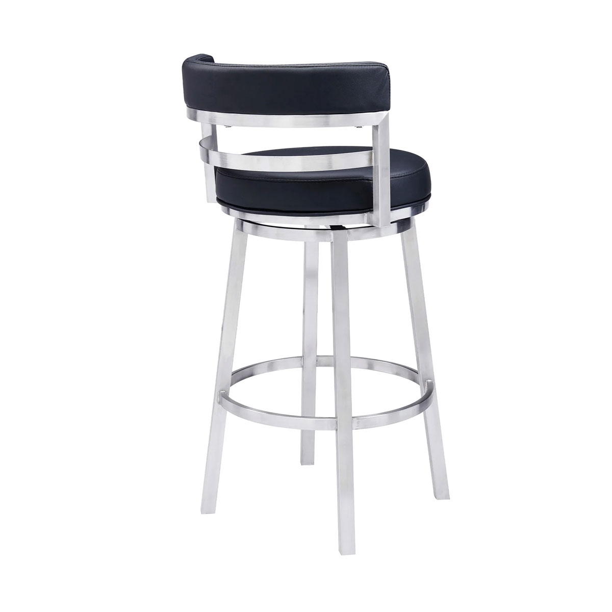 Picture of MADRID STEEL AND BLACK 30" BARSTOOL