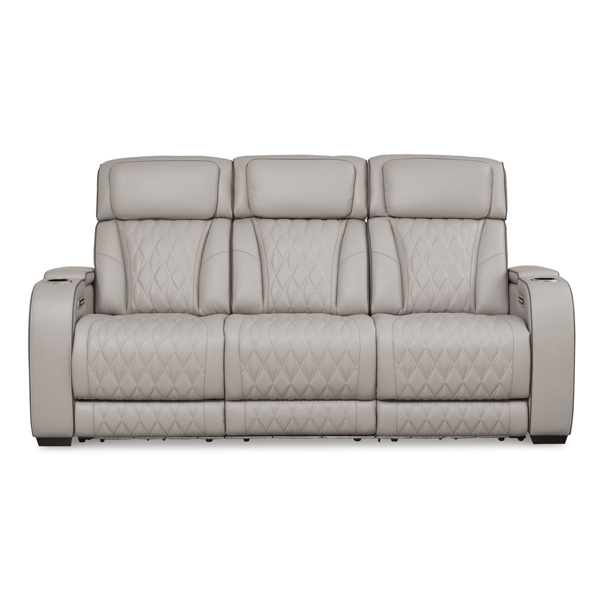Picture of OPTIMUS GREY SOFA W/POWER HEADREST