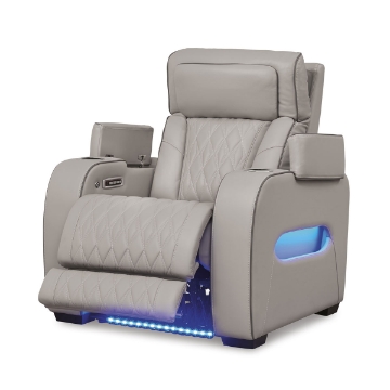 Picture of OPTIMUS GREY RECLINER W/PHR