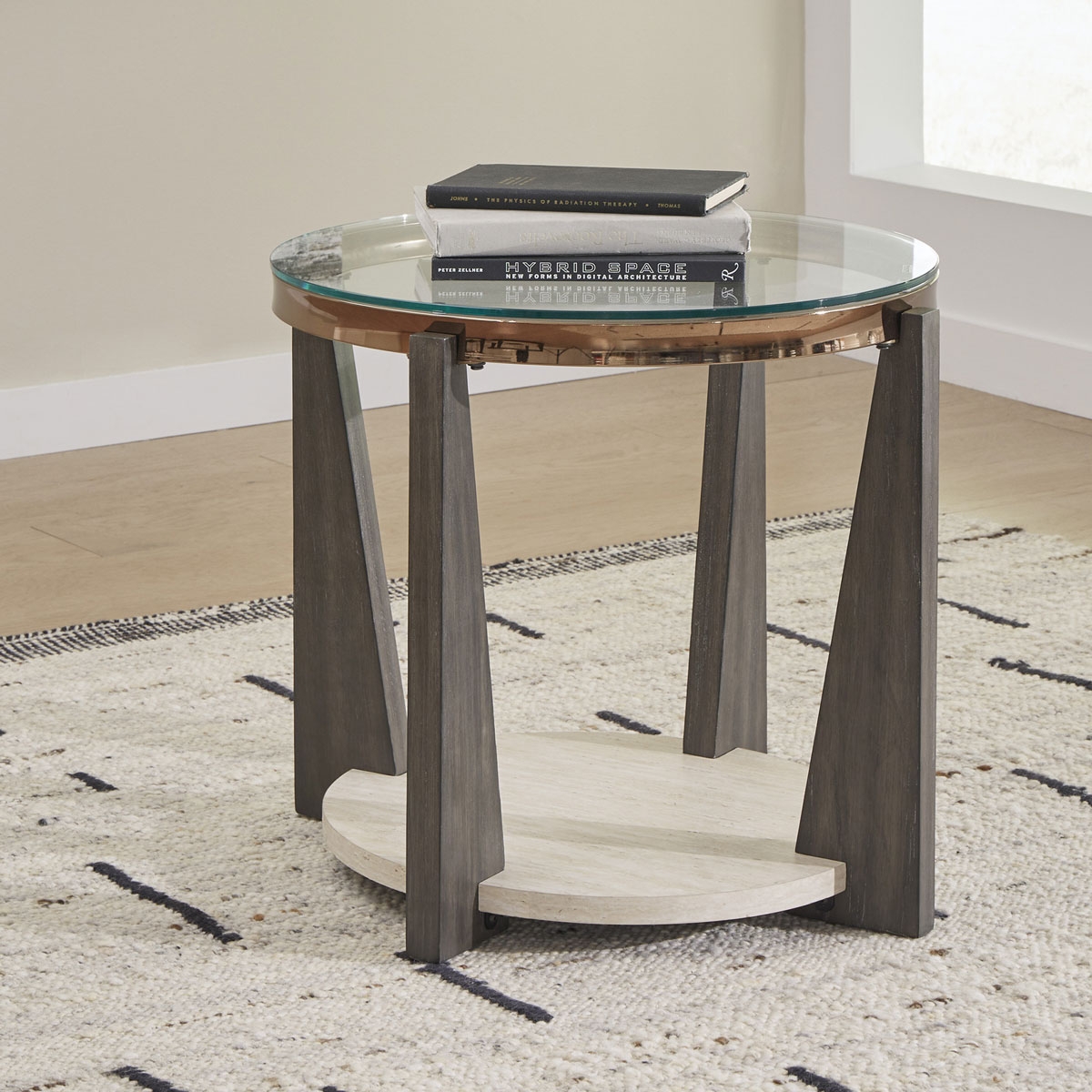 Picture of FRASIER ROUND END TABLE