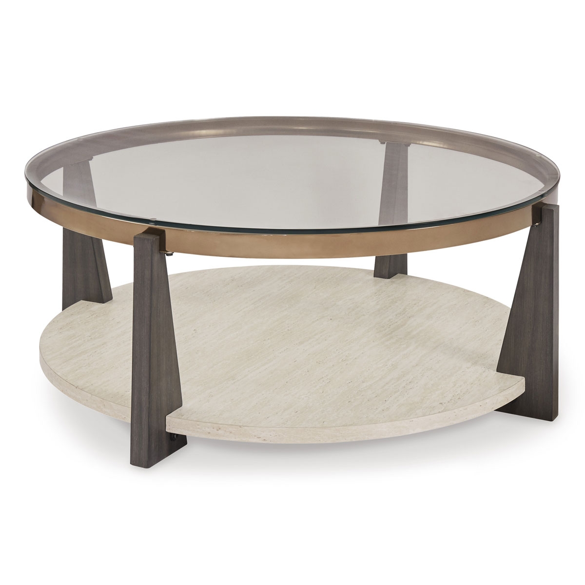 Picture of FRASIER ROUND COCKTAIL TABLE W/ CASTERS