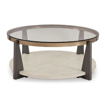 Picture of FRASIER ROUND COCKTAIL TABLE W/ CASTERS