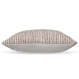 Picture of NASHLIN RUST WVN STRIPE PILLOW