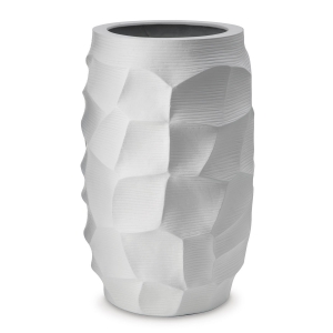 Picture of PATENLEIGH WHT TEXTURED VASE