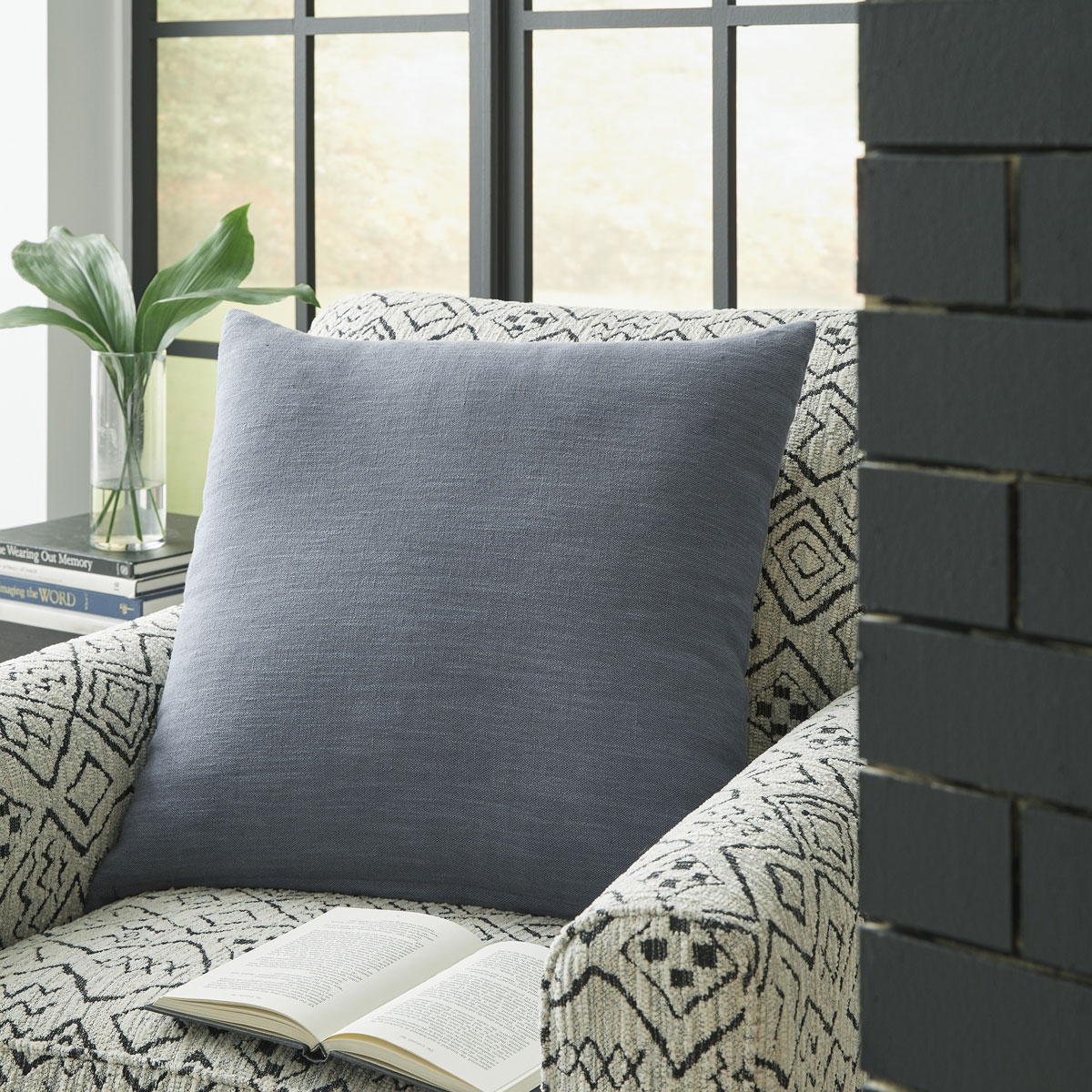 Picture of THANEVILLE BLUE PILLOW