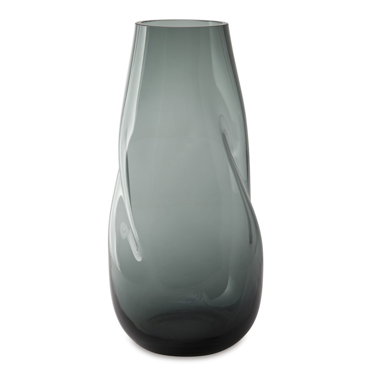 Picture of BEAMUND LG TEAL GLASS VASE