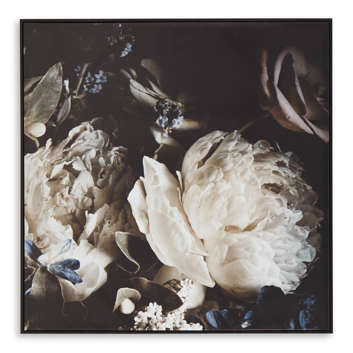 Picture of HURSHAW FLORAL CANVAS ART