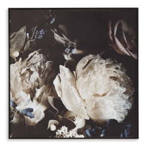 Picture of HURSHAW FLORAL CANVAS ART