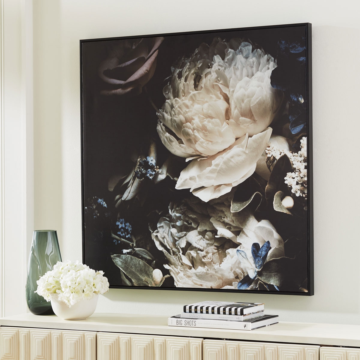 Picture of HURSHAW FLORAL CANVAS ART