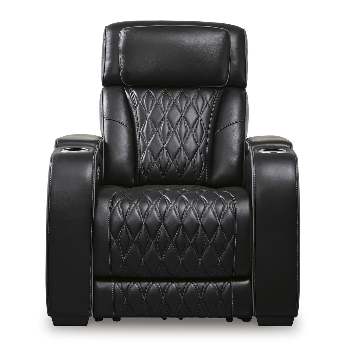 Picture of OPTIMUS BLACK RECLINER W/POWER HEADREST