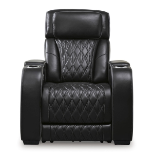 Picture of OPTIMUS BLACK RECLINER W/POWER HEADREST