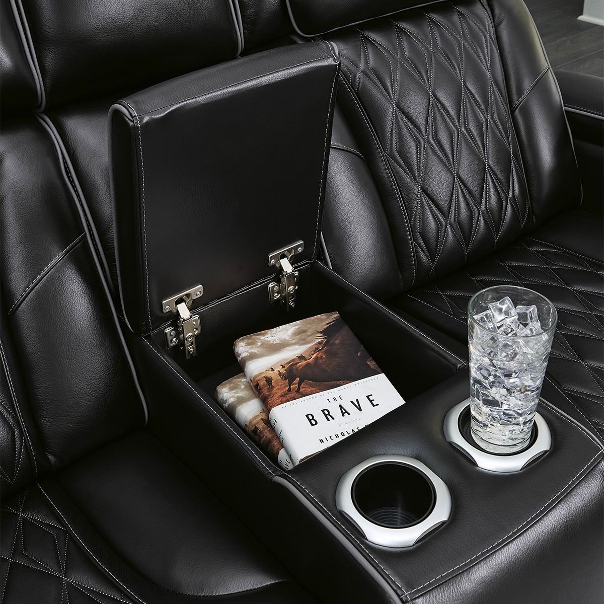 Picture of OPTIMUS BLACK CONSOLE LOVE W/POWER HEADREST