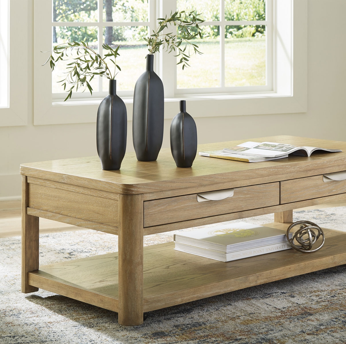 Picture of KAYDEN COFFEE TABLE W/ CASTERS